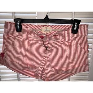 AmericanEagleOutfitters PastelRed Pinstrip…